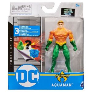 Spin Master DC Aquaman 10 cm-es akciófigura csomagolásban, gyűjthető játék gyerekeknek - Spin Master