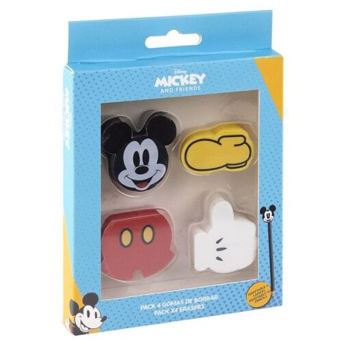 Mickey radír szett 4 db-os 114188823