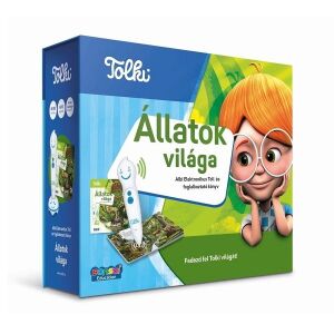 Interaktívna knižná súprava Tolki - Svet zvieratiek 114189017