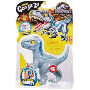 Goo Jit Zu Jurassic World Blue Velociraptor naťahovacia figúrka dinosaura v balení - Goo Jit Zu