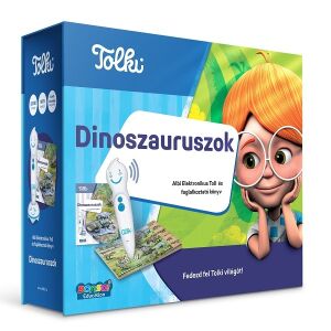 Tolki Interactive Dinosaur Book Set with Electronic Pen, Educational Toy for Kids - Children's book