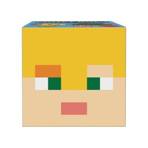 Minecraft Alex MobHead Minis Figura - Arany Páncél - Mojang