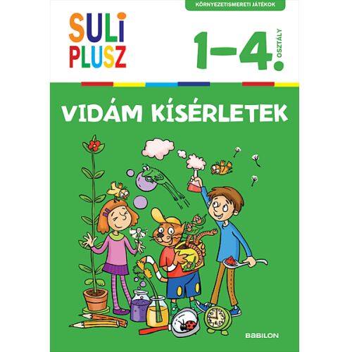 Suli Plusz Vidám Kísérletek munkafüzet 1-4. osztályosoknak, ismeretterjesztő kísérletek - Könyv