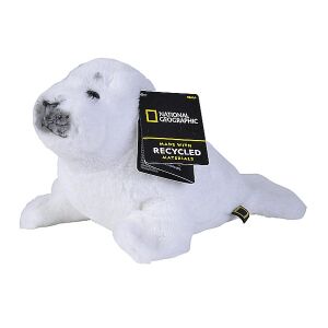 Disney National Geographic Seal Plush Toy 25cm, soft and cuddly - Toy
