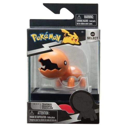 Pokémon Select Trapinch gyűjtőfigura, 4-5 cm - Jazwares