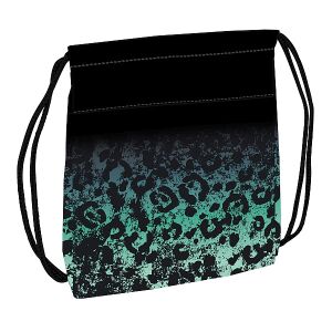 Starpak Tornazsák Lányoknak - Kék Párducminta - 45x36 cm 114195020 - Starpak