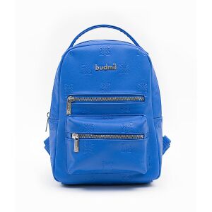 Budmil modrý ruksak z umelej kože pre tínedžerov, malý módny ruksak - Batohy