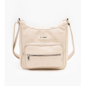 Bočná taška Budmil zo syntetickej kože, taška cez rameno - béžová 114196504 - Kufre&tašky