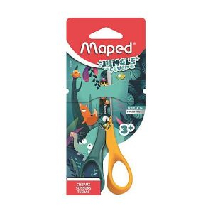Maped Gyerek Olló - Jungle Fever - 12 cm - Lekerekített Végek 114092333 - Maped