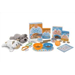 Melissa & Doug Szerepjáték , Kisállat ápoló és etető szett