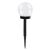 Lampa ogrodowa solarna - kula, zimna biel, zestaw 6 szt. - Gardlov 99404173