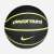 Nike Everyday Playground 8P basketball, black with volt yellow accents