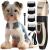 Purlov pet grooming clipper with dog and accessories
