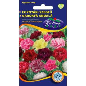 Semințe de garoafă anuală Chabaud, amestec de culori, 0,25g, Kertimag - Semințe de semanat