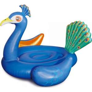 Inflatable peacock pool float, perfect for lounging in the pool or at the beach - Inflatable Toy & Beach Toy