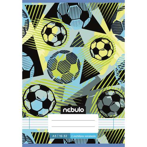 Notebook, a5, 2nd grade ruler, 16-32, cool patterns, 16 pcs/pack nebulo 99457616