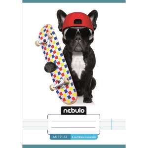 Heft, a5, 4. Klasse, Lineal, 21-32, coole Muster, i., 16 Stück/Packung nebulo 99457621 - Nebulo Hefte