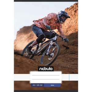 Notebook, a5, plain, 20-32, cool designs, 16 pcs/pack nebulo 99457635 - Back to School, School Supply