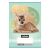 Caiet de notițe, a5, rigla de clasa a 2-a, 16-32, modele de animale, 16 buc/pachet nebulo 99457692