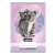 Caiet de notițe, a5, rigla pentru clasa a 3-a, 12-32, modele de animale, 16 buc/pachet nebulo 99457697