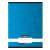 Nebulo A4 grid notebook with blue abstract design