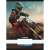 Nebulo A4 checkered notebook with a motocross rider design