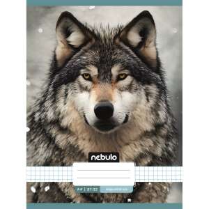 Nebulo A4-es négyzetrácsos füzet farkas mintával - Nebulo