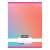 Nebulo A4 lined notebook with gradient design