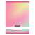 Nebulo A4 plain notebook with gradient cover