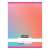 Nebulo A4 plain notebook with gradient cover