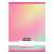 Nebulo A4 plain notebook with gradient cover