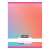 Nebulo A4 plain notebook with gradient cover