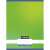 Nebulo A4 lined notebook with gradient green cover
