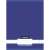 Nebulo A4 lined notebook with solid blue cover