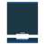 Nebulo A4-es négyzetrácsos füzet, sötétkék borítóval