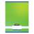 Nebulo A4-es négyzetrácsos füzet, 32 oldal, zöld színátmenetes borító