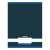 Nebulo A4-es négyzetrácsos füzet, 32 oldal, sötétkék színű borító