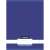 Nebulo A4 80-32 plain notebook with blue cover