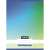 Nebulo A4 80-32 plain notebook with gradient blue and green design