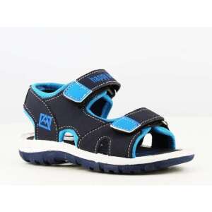 Sandale albastre cu velcro pentru băieți, marca Happy Feet - Modă și îmbrăcăminte