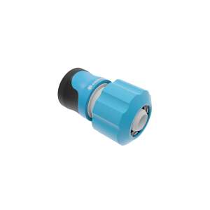 3/4 inch ERGO quick connector for garden hoses, blue and black - Irrigation