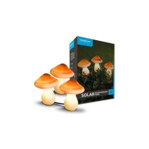 Modee Lighting LED Szolár Napelemes Dekor Gomba DS006, 3 db-os készlet, kerti díszvilágítás, napelemes, vízálló, energiatakarékos - Modee