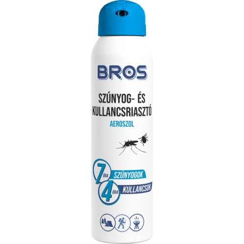 Bros Mosquito and tick repellent aerosol 90 ml 12 pcs/carton