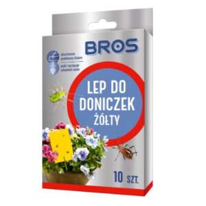Bros Żółte Lepy do Doniczek, 10 sztuk - Urządzenie odstraszające owady
