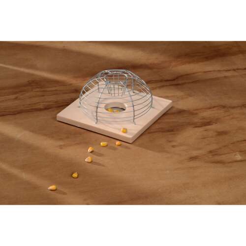 Wire cage mouse trap, 4 pack, 7x15x15cm