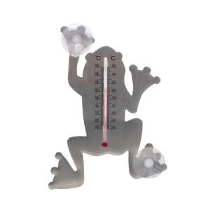 Frog shaped metal thermometer for window, 6 pack - Room Thermometer