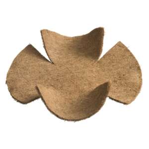 Husa din coir de cocos pentru coșuri suspendate, diametru 55 cm, potrivită pentru coșuri de 35 cm - Saci protectie plante