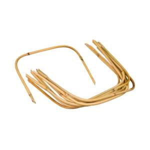 10 balení bambusových spon na upevnenie krytu pôdy, 20x20cm, 6/10mm priemer - Výstavba&Renovácia