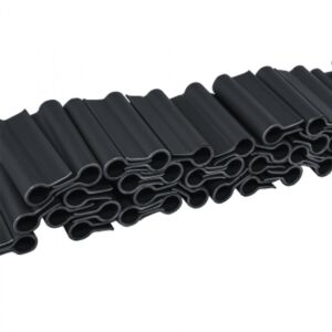 Bradas Zaunblenden Befestigungsclips, grau, 4,75 cm, 40 Stück pro Packung - Sichtschutz