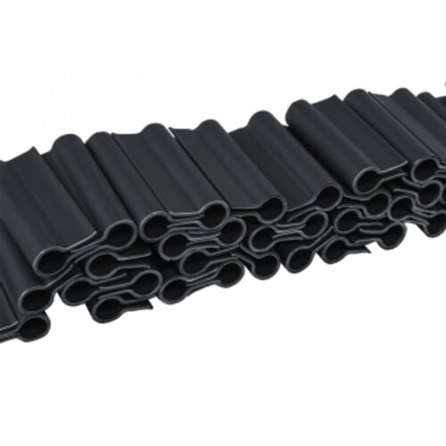 Bradas Zaunblenden Befestigungsclips, grau, 4,75 cm, 40 Stück pro Packung